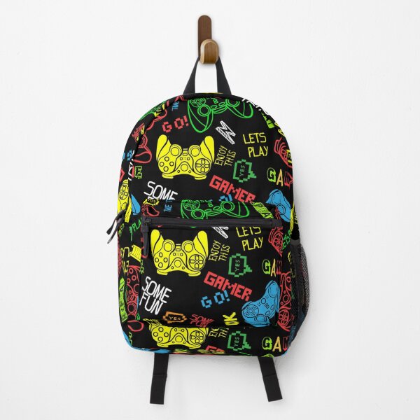 Item preview, seamless pattern in pixel game style designed and sold by Golden-place.