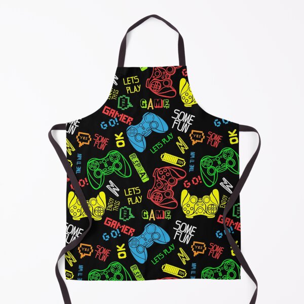 Item preview, seamless pattern in pixel game style designed and sold by Golden-place.