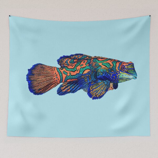 Item preview, Color Design of a Mandarinfish designed and sold by designsasstultd.