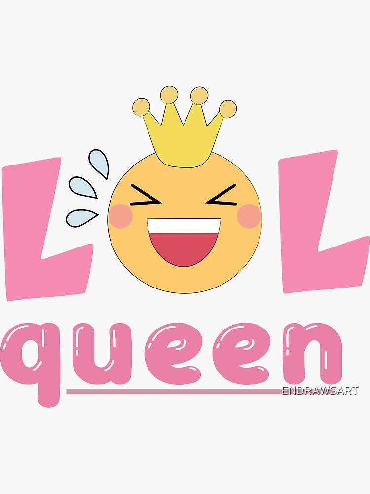 Lol Emoji Sticker For Sale By Endrawsart Redbubble