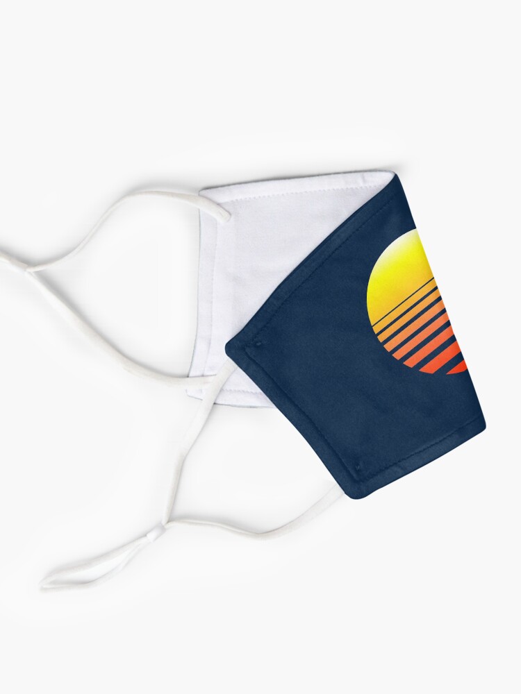 Alternate view of Synthwave Sunset Mask