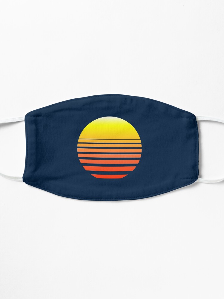 Alternate view of Synthwave Sunset Mask