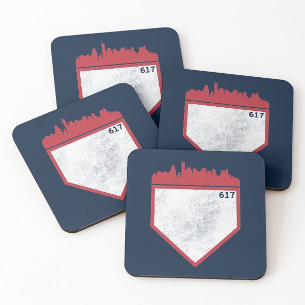 Item preview, Retro Boston Skyline Baseball Home Plate 617 designed and sold by toutwearapparel.