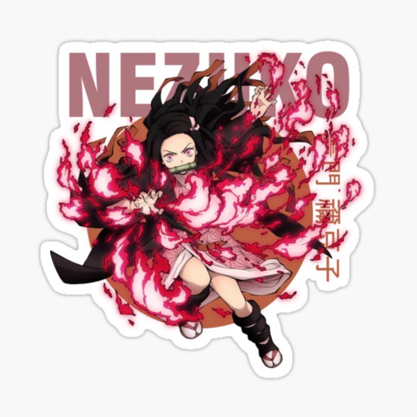 Zezuko Blood Demon Art Sticker