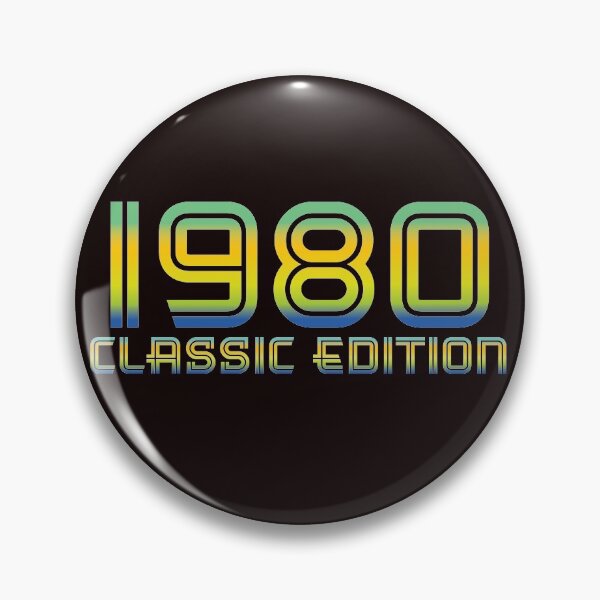 Item preview, Birth Year Gift, 1980 Classic Edition, Birthday Design designed and sold by osbornelee.