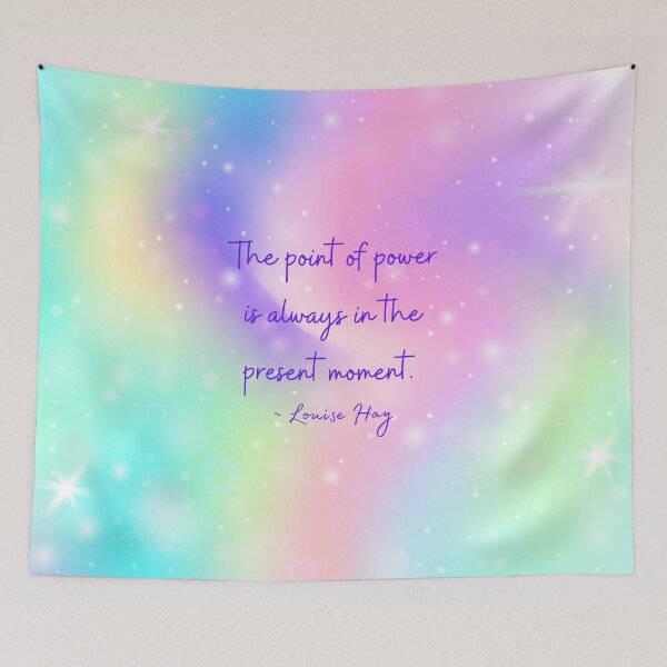Item preview, Louise Hay Quote, Point of Power, Law of Assumption Quote designed and sold by MamaSweetea.