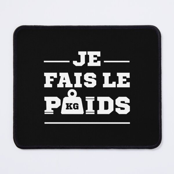 Item preview, I MAKE WEIGHT (strength, bodybuilding, mental) designed and sold by francoisville.