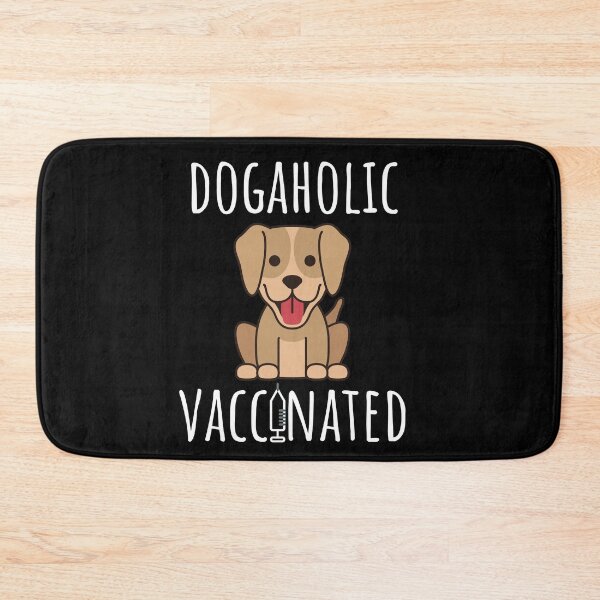 Artikelvorschau, Dogaholic geimpft entworfen und verkauft von Color-Sparkle.