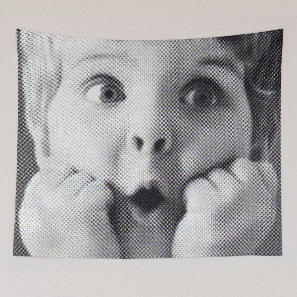 Item preview, Excited funny child face designed and sold by VilaPropuh.