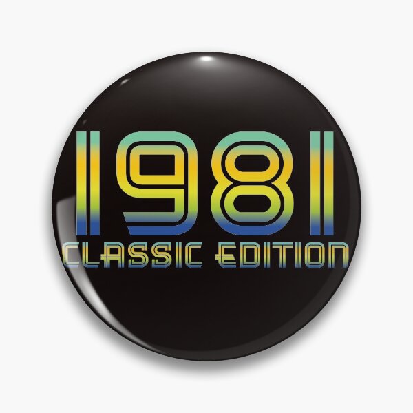 Item preview, Birth Year Gift, 1981 Classic Edition, Birthday designed and sold by osbornelee.