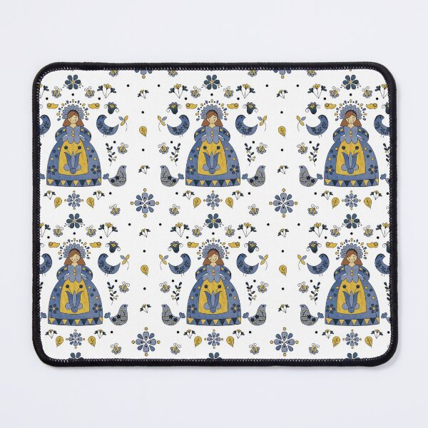 Item preview, Scandinavian Folklore Traditional Dress Pattern designed and sold by LotusArtStudio.