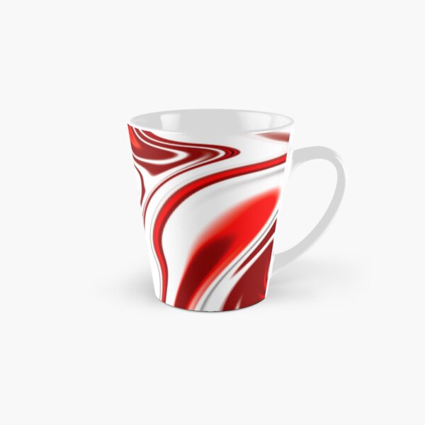 Item preview, red white psychedelic swirl trippy abstract acrylic  designed and sold by Golden-place.