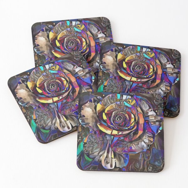 Item preview, Street Rose - Flower, flor, fleur, rose, lea roche paintings designed and sold by L. ROCHE.
