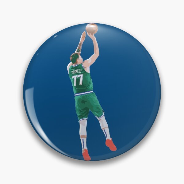 Artikelvorschau, Luka Dončić 77 Basketball entworfen und verkauft von Basketball For Life.