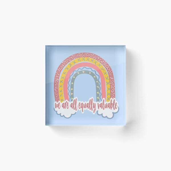 Item preview, we are all equally valuable  designed and sold by DisenyosDeMike.