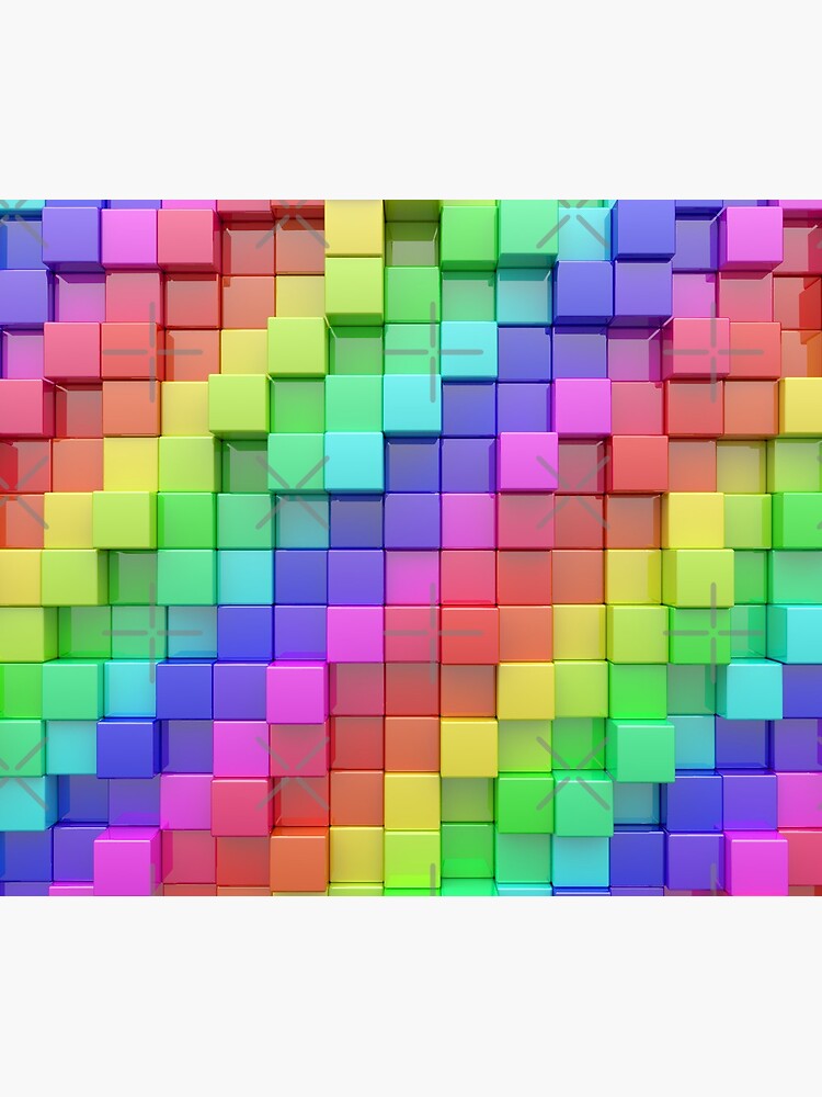Rainbow Cubes by GaiaDC