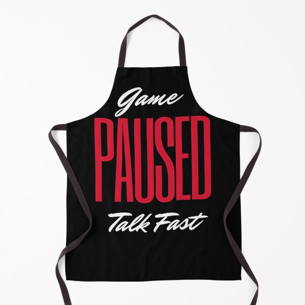 Item preview, Game paused talk fast, gamers zone designed and sold by NorthStar-Shop.
