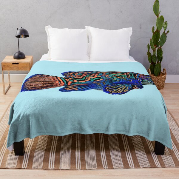 Item preview, Black Alternate Design of a Mandarinfish designed and sold by designsasstultd.
