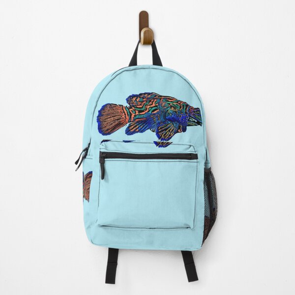 Item preview, Black Alternate Design of a Mandarinfish designed and sold by designsasstultd.