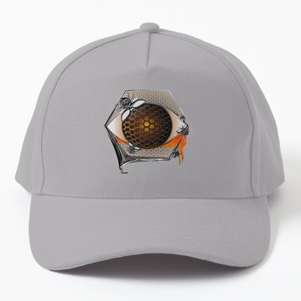 Mathengyger Candyman Honeycomb Eye Horror Abstract Baseball Cap
