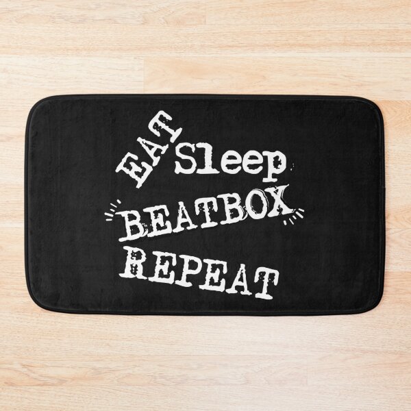 Item preview, Eat Sleep Beatbox Repeat designed and sold by superdumb70.