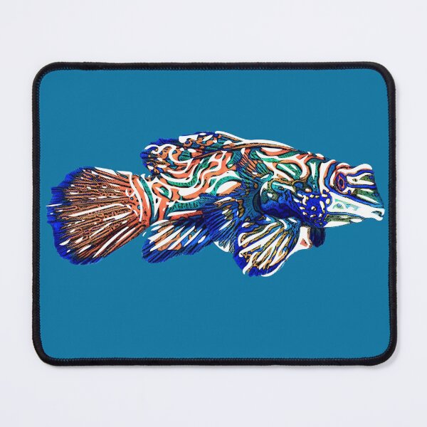 Item preview, White Alternate Design of a Mandarinfish designed and sold by designsasstultd.