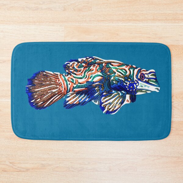 Item preview, White Alternate Design of a Mandarinfish designed and sold by designsasstultd.