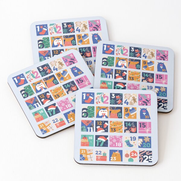 Item preview, Scandi Christmas Advent Calendar designed and sold by TamGustam.