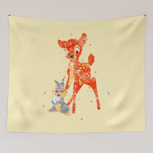Item preview, Bambi And Thumper Bambi Print Tshirt -  Painting Watercolor Iphone Case designed and sold by cozzario.