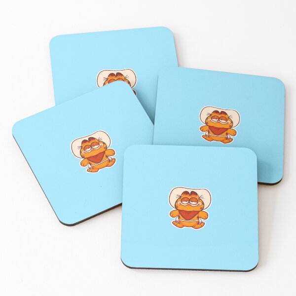 Item preview, cowboy garfield plush designed and sold by PRINCEofWORMS.