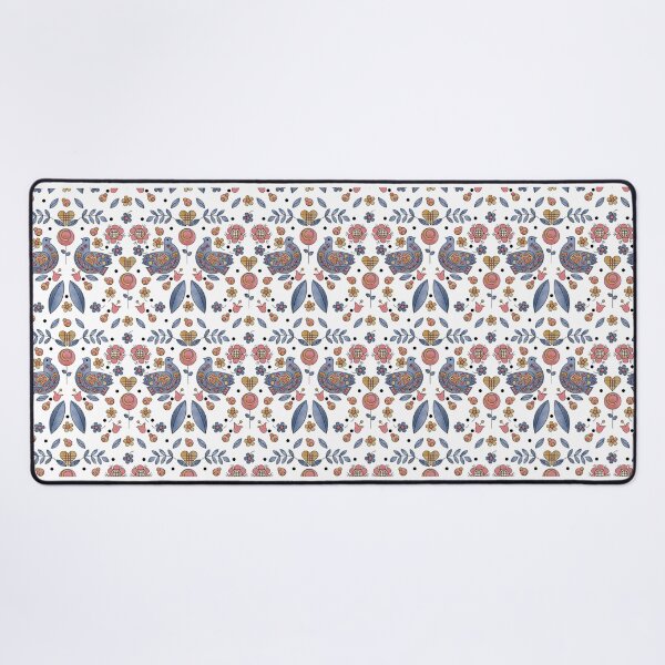 Item preview, Scandinavian Folklore Bird Pattern designed and sold by LotusArtStudio.