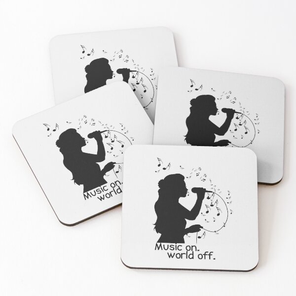 Item preview, music girl  designed and sold by Art Shadow.