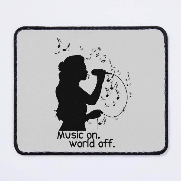 Item preview, music girl  designed and sold by Art Shadow.
