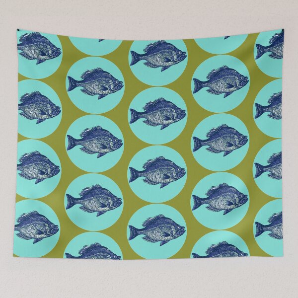 Item preview, Fish Eye - Blue  designed and sold by TomSaturnV.