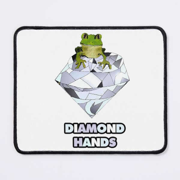 Item preview, Diamond Hands Frog designed and sold by Ian Wylie.