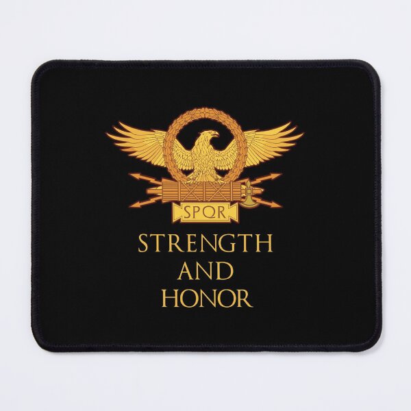 Item preview, Ancient Rome Spqr Roman Eagle Legion Strength And Honor designed and sold by ferverena4.