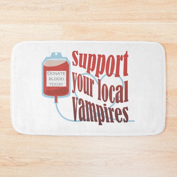 Item preview, Support your local vampires designed and sold by tavachan.