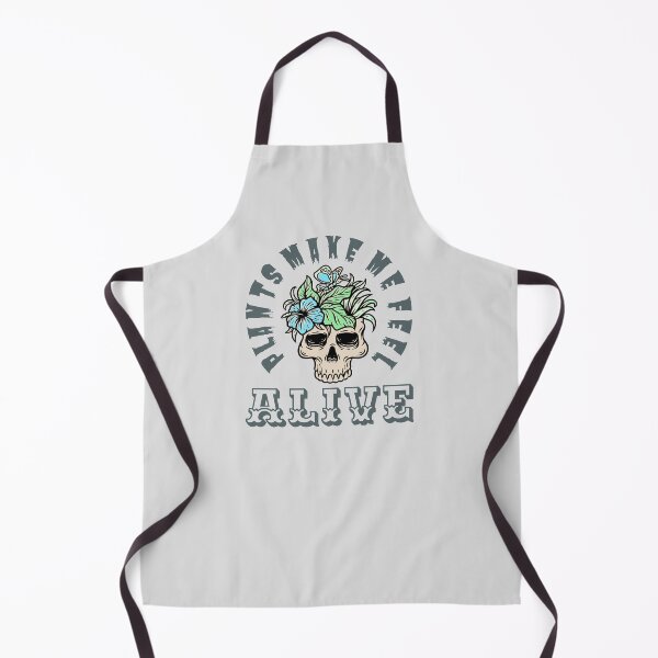 Item preview, Plants Make Me Feel Alive | Floral Skull | Halloweentee designed and sold by Design-Maniya.