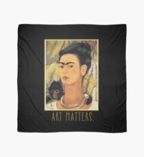 Frida Kahlo Self Portrait Art Matters Scarf