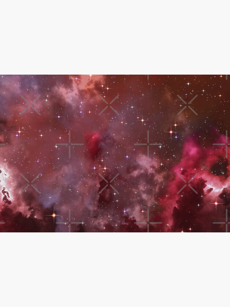 Fantasy nebula cosmos sky in space with stars (Purple/Pink/Magenta) by GaiaDC
