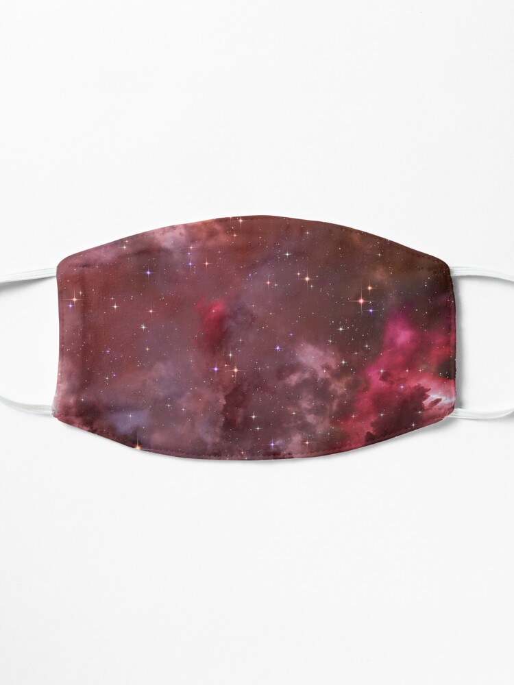 Alternate view of Fantasy nebula cosmos sky in space with stars (Purple/Pink/Magenta) Mask