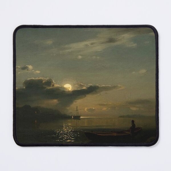 Item preview,  Moonlight over Bankefjord - Amaldus Clarin Nielsen designed and sold by Vintage Designs +.