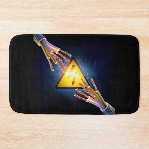 Item preview, Electrical wires and electric spark designed and sold by EngineersArt.