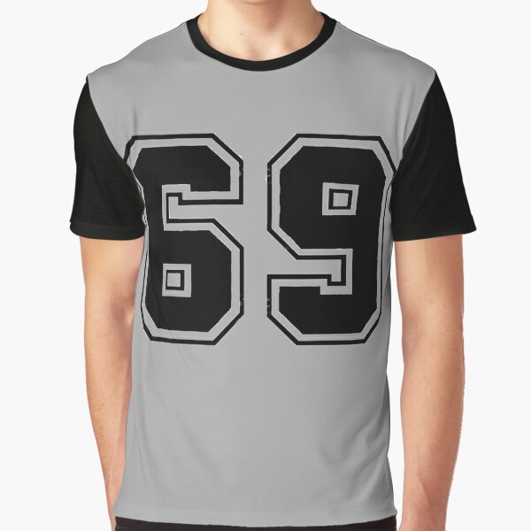 Sports Number 69 Jersey Sixty NineOrange Essential T-Shirt for