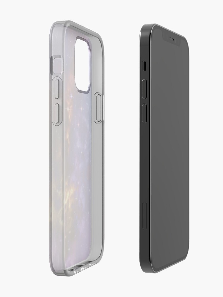 Alternate view of Fantasy nebula cosmos sky in space with stars (Blue/Purple/Red/Yellow) iPhone Case