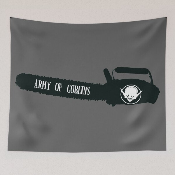 Item preview, Army of Goblins Chainsaw designed and sold by ArmyOfGoblins.