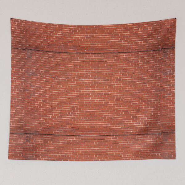 Item preview, Red Brick Wall Pattern designed and sold by newburyboutique.