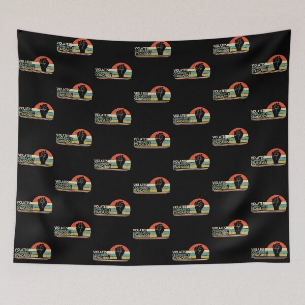 Item preview, Violates Community Standards designed and sold by RedQuality.