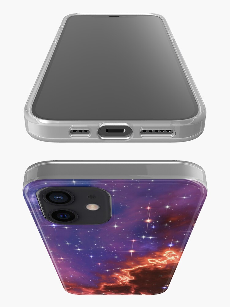 Alternate view of Fantasy nebula cosmos sky in space with stars (Blue/Purple/Red/Yellow/Pink) iPhone Case