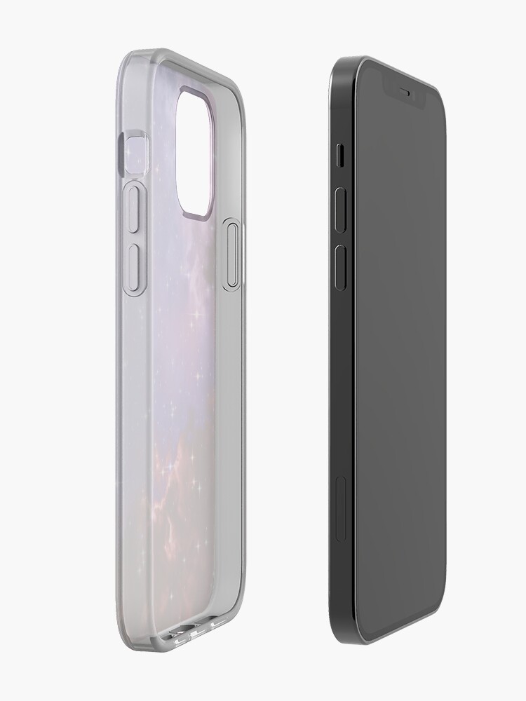 Alternate view of Fantasy nebula cosmos sky in space with stars (Blue/Purple/Red/Yellow/Pink) iPhone Case